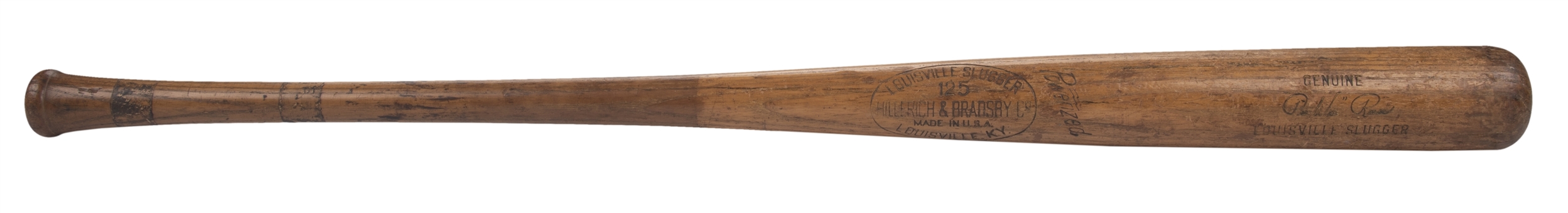 1955 Pee Wee Reese Game Used World Series Bat (PSA/DNA GU 8.5)